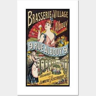 Brasserie du Village d'Albouy Posters and Art